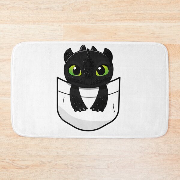 Item preview, Toothless In Pocket - How To Train Your Dragon designed and sold by Focal-design.