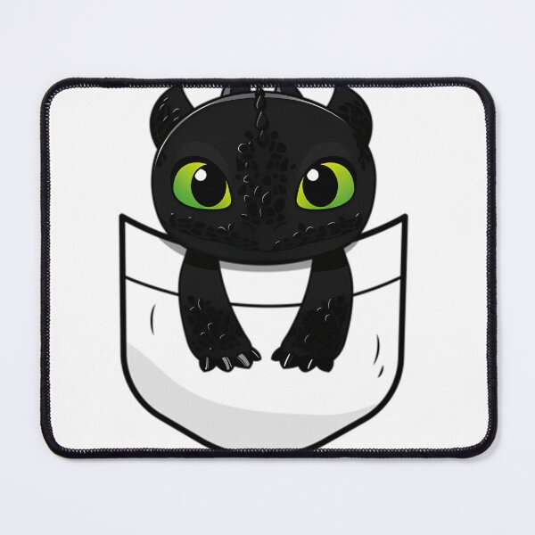 Item preview, Toothless In Pocket - How To Train Your Dragon designed and sold by Focal-design.