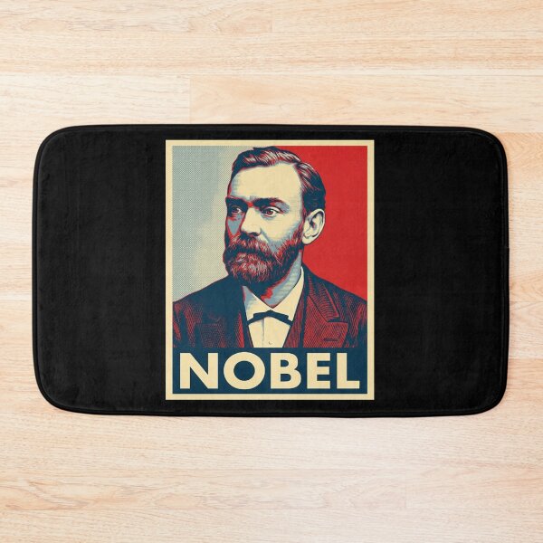 Item preview, Alfred Nobel Hope Style Retro Poster Art designed and sold by Anya Byron.