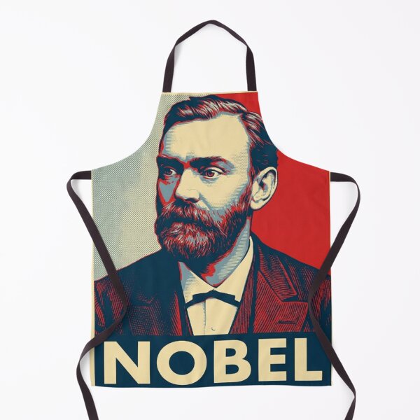 Item preview, Alfred Nobel Hope Style Retro Poster Art designed and sold by Anya Byron.