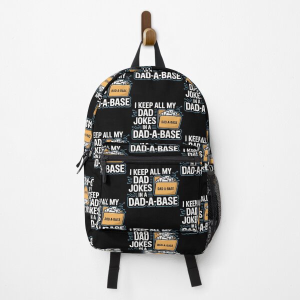 Item preview, Dad-A-Base Dad Joke Pun designed and sold by ihgterpbizv18.