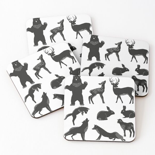 Item preview, Minimal Wildlife Animal Silhouette – Nature Inspired Graphic Design designed and sold by Minimal Vibe Studio.
