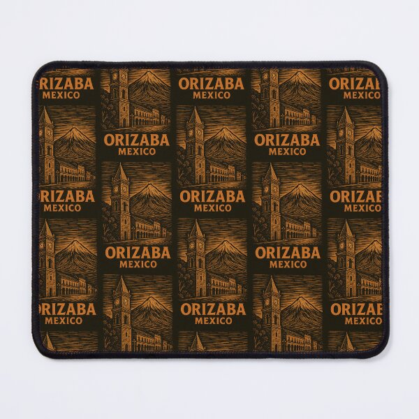 Item preview, Orizaba Mexico Linocut Style designed and sold by Thistle-TShop.