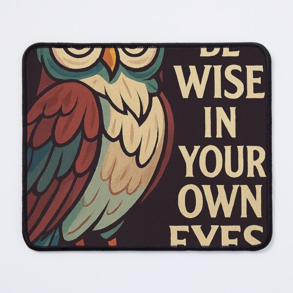 Item preview, dont be wise in your own eyes designed and sold by Eq2iq.