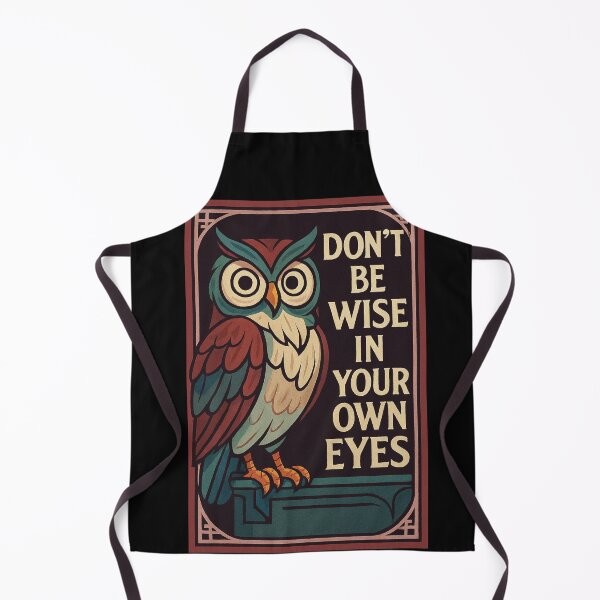Item preview, dont be wise in your own eyes designed and sold by Eq2iq.