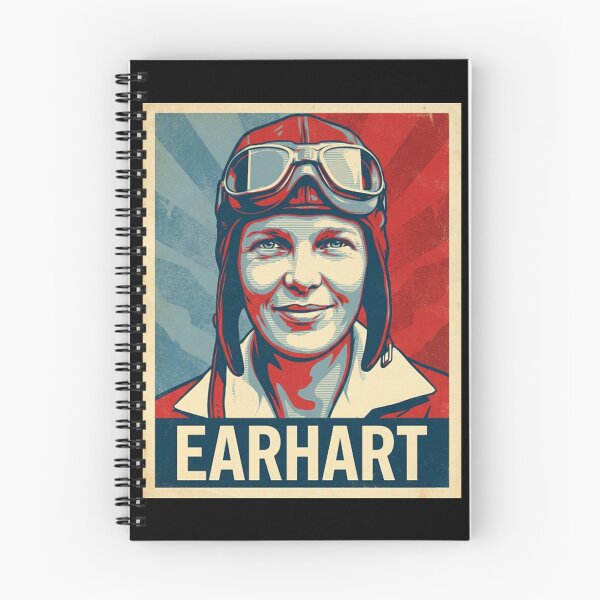 Item preview, Amelia Earhart Hope Style Retro Poster Art designed and sold by Anya Byron.