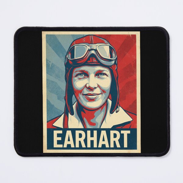 Item preview, Amelia Earhart Hope Style Retro Poster Art designed and sold by Anya Byron.