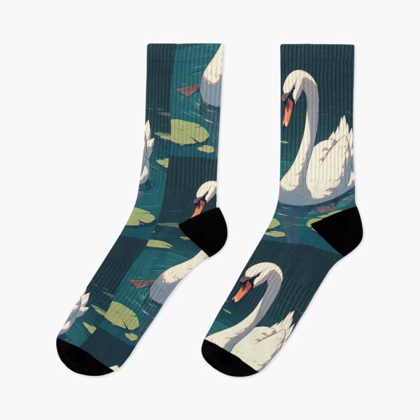 Item preview, The swan is beautiful and graceful. designed and sold by Whose-sweat.