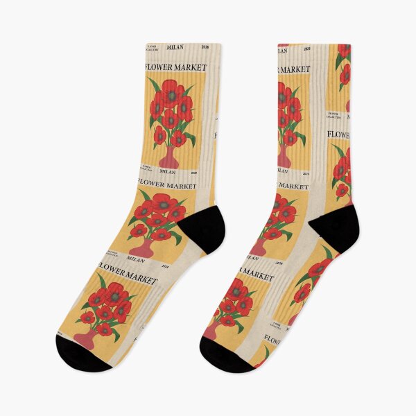 Item preview, Red flowers in a vase from Milan designed and sold by paulrommer.