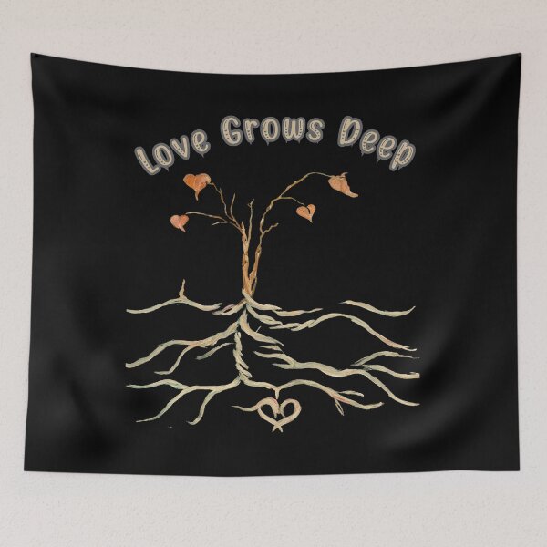 Item preview, Love Grows Deep designed and sold by mirciashop.