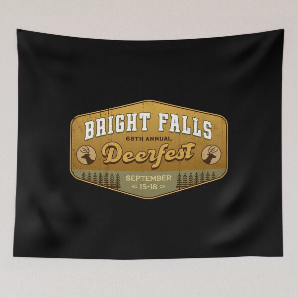 Item preview, Deerfest Bright Falls Emblem designed and sold by Marcraphael.