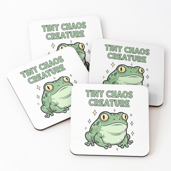Item preview, Tiny Chaos Creature Funny Frog Shirt | Absurd Meme Humor designed and sold by MotivaChic.