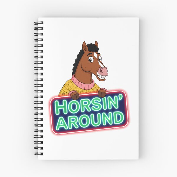 Item preview, BoJack Horseman Horsin Around Logo Retro designed and sold by Virginalstonn.