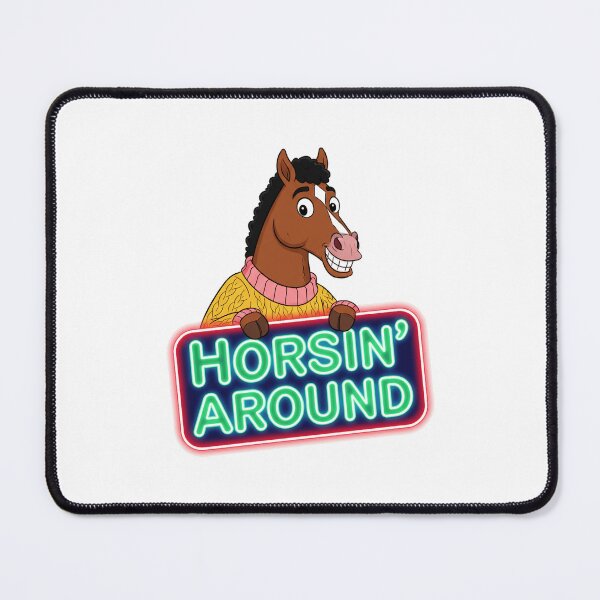 Item preview, BoJack Horseman Horsin Around Logo Retro designed and sold by Virginalstonn.