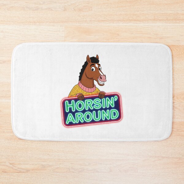 Item preview, BoJack Horseman Horsin Around Logo Retro designed and sold by Virginalstonn.