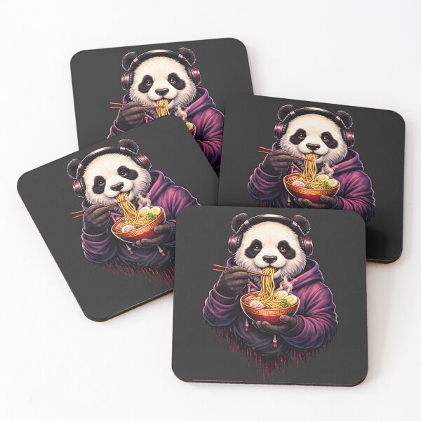 Item preview, Ramen Mood Panda – Cozy Night Food Streetwear Lifestyle Animal Art designed and sold by ColorSplash123.