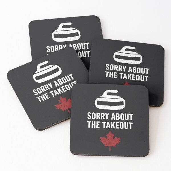 Item preview, Canada Curling Sorry About The Takeout designed and sold by HowToCanadian.