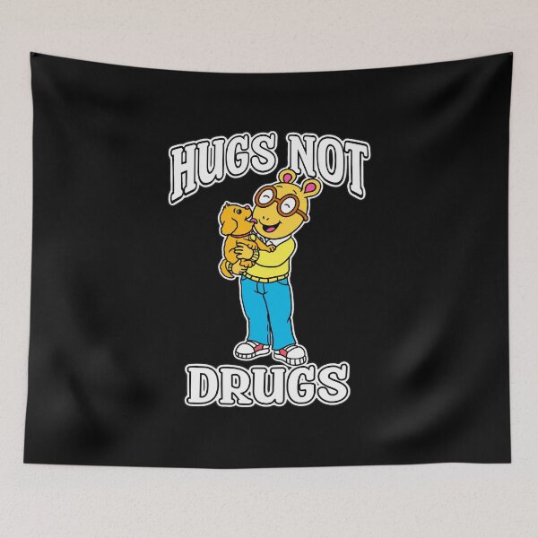 Item preview, Arthur Hugs Not Drugs Positive Message  designed and sold by Lucldwellez.