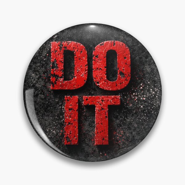 Item preview, Do It Grunge Red Type designed and sold by Kaleidoscope Print.