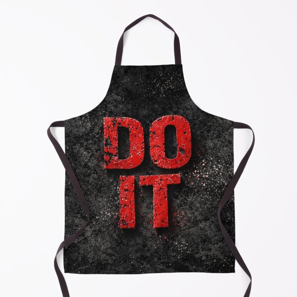 Item preview, Do It Grunge Red Type designed and sold by Kaleidoscope Print.