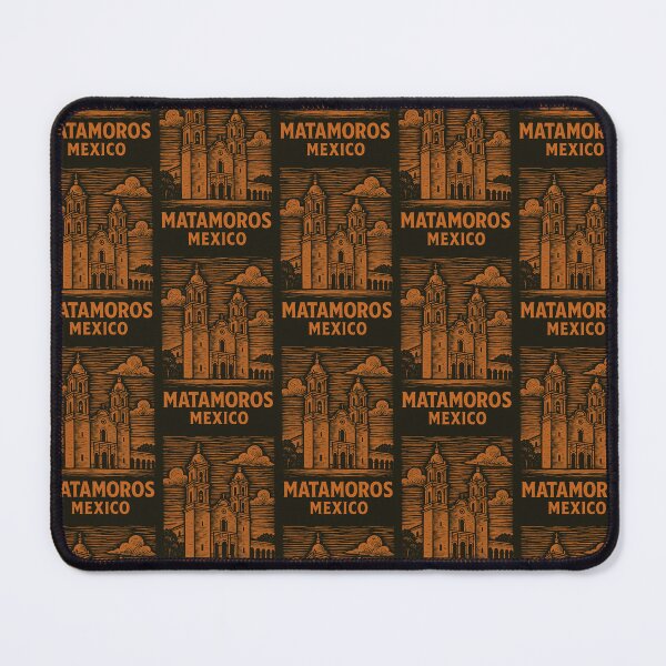 Item preview, Matamoros Mexico Linocut Style designed and sold by Thistle-TShop.
