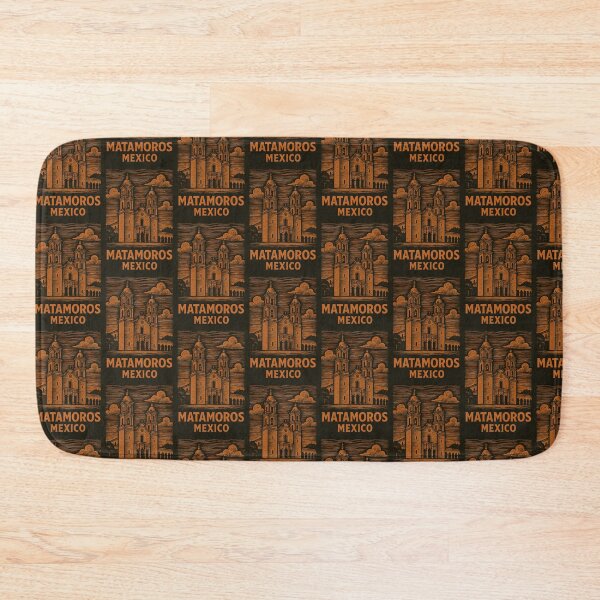 Item preview, Matamoros Mexico Linocut Style designed and sold by Thistle-TShop.