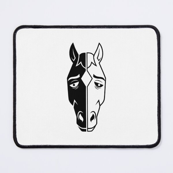Item preview, BoJack Horseman Minimal Line Face Illustration designed and sold by Virginalstonn.