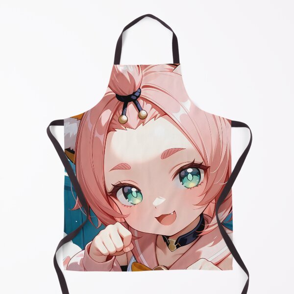 Item preview, Diona Genshin Impact Kawaii Cat Girl Close Up With Teal Eyes designed and sold by CarlosBender.