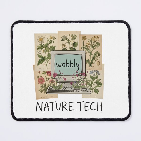 Item preview, Nature Tech Botanical Computer Illustration designed and sold by OikieToikie.