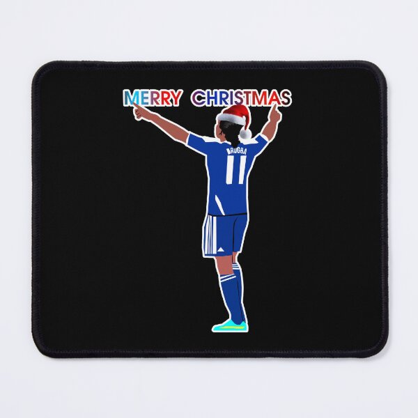 Item preview, Merry Christmas From Drogba illustration  designed and sold by Mickieurkett.