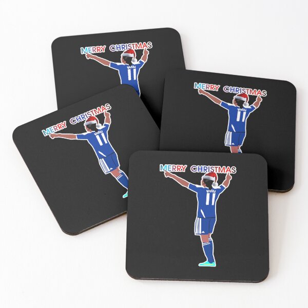 Item preview, Merry Christmas From Drogba illustration  designed and sold by Mickieurkett.
