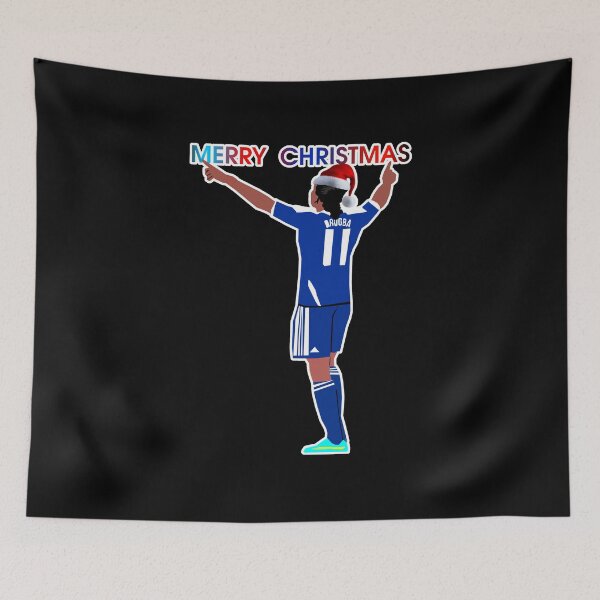 Item preview, Merry Christmas From Drogba illustration  designed and sold by Mickieurkett.