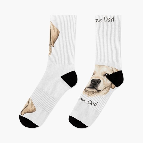 Item preview, Minimal Dog Face T-Shirt – “I Love Dad” Dog Lover Apparel designed and sold by Brandnew2026.
