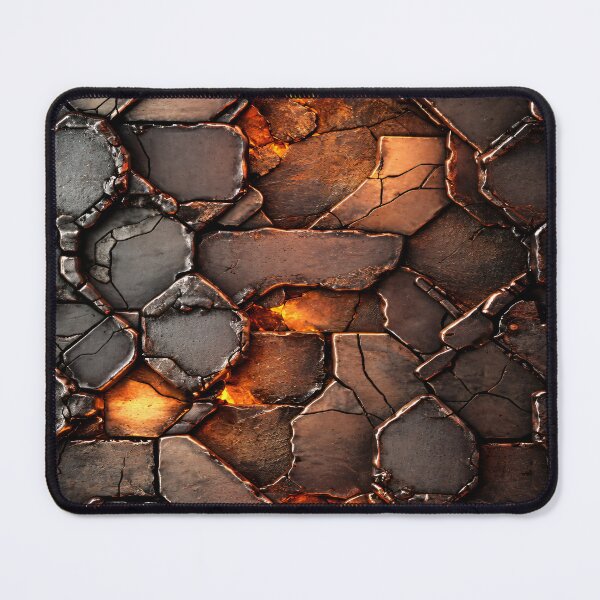 Item preview, Molten Stone Mosaic designed and sold by Kaleidoscope Print.
