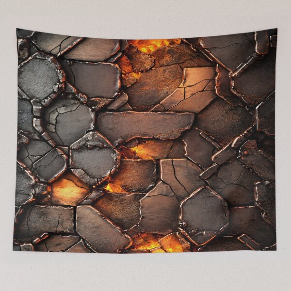 Item preview, Molten Stone Mosaic designed and sold by Kaleidoscope Print.