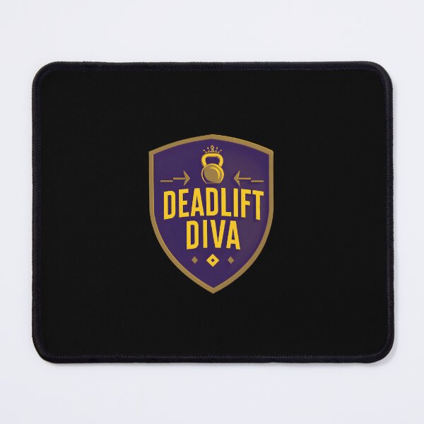 Item preview, Deadlift Diva Purple Gold Gym Badge Shirt for Women Lifters | Kettlebell workout | Premium HD Sticker Design designed and sold by MillionaireGenZ ⭐⭐⭐⭐⭐ (5.0).