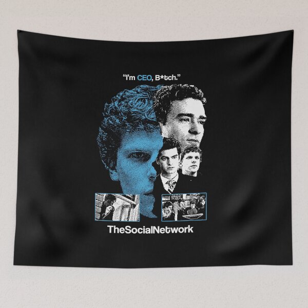 Item preview, Andrew Garfield Social Network Movie Collage Portrait designed and sold by Kellucass.