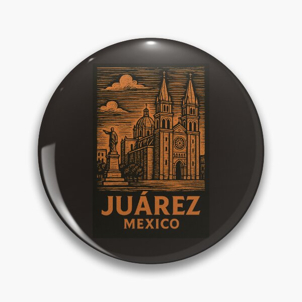 Item preview, Juarez Mexico Linocut Style  designed and sold by Thistle-TShop.