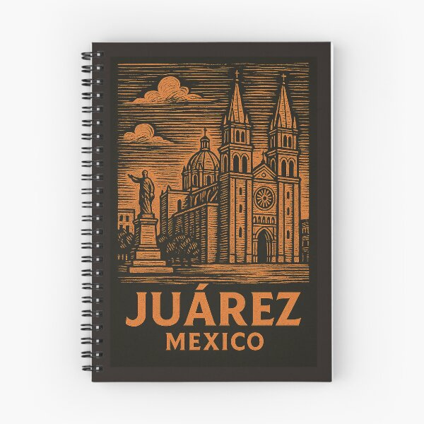 Item preview, Juarez Mexico Linocut Style  designed and sold by Thistle-TShop.