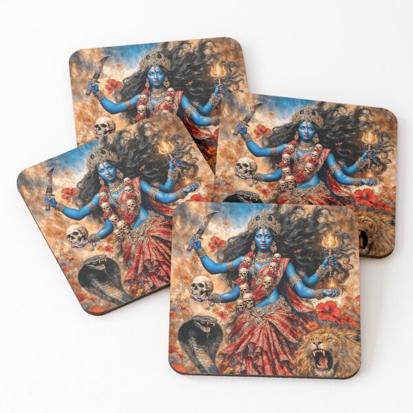 Item preview, Kali Ma Fantasy Illustration designed and sold by AliceWhiteDF.