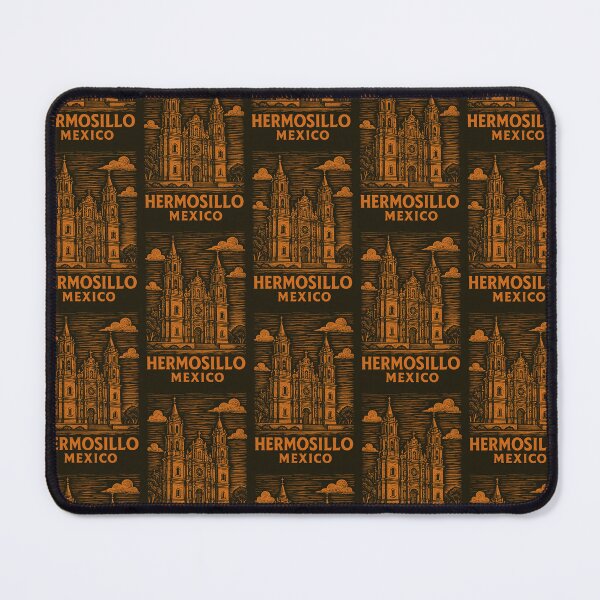 Item preview, Hermosillo Mexico Linocut Style designed and sold by Thistle-TShop.