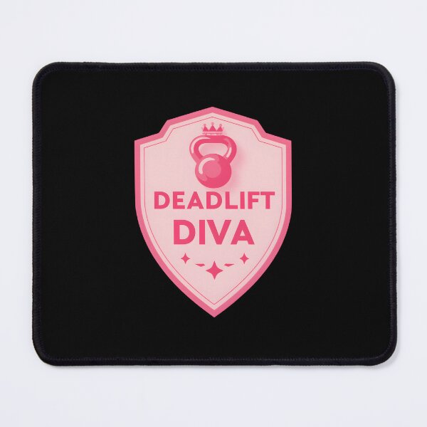 Item preview, Deadlift Diva Pink Gym Badge Shirt for Women Lifters | Strong Women Powerlifting Fitness Premium HD Sticker Design designed and sold by MillionaireGenZ ⭐⭐⭐⭐⭐ (5.0).