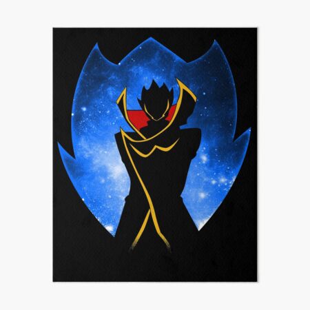 Zero Code Geass Art Board Print By Dandeelion Redbubble