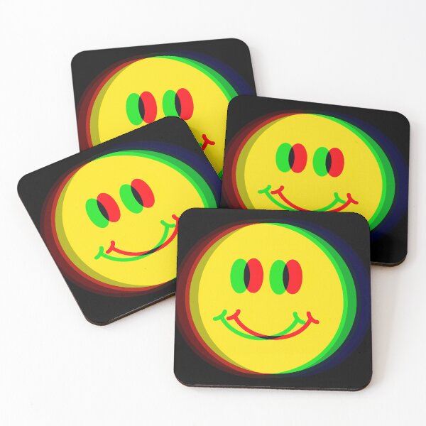 Item preview,  Psychedelic Smiley Happy Face designed and sold by Sweet-Tee-Usa.