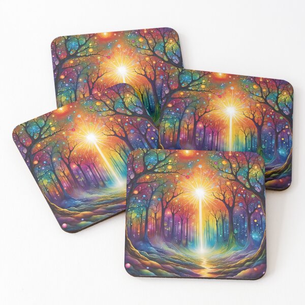 Item preview, Colorful Forest Path designed and sold by CalmnessbyChoice.