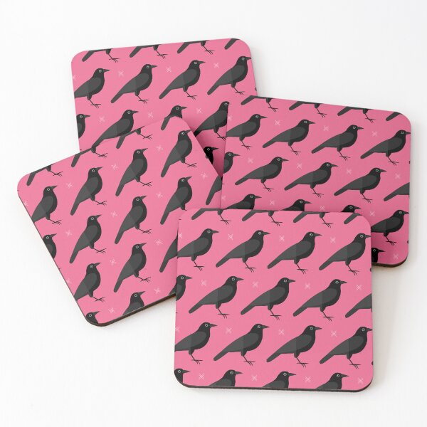 Item preview, Rooks on pink designed and sold by reneesillus.