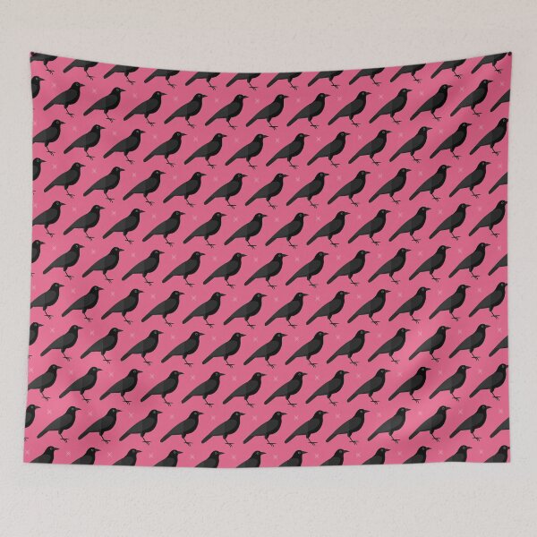 Item preview, Rooks on pink designed and sold by reneesillus.