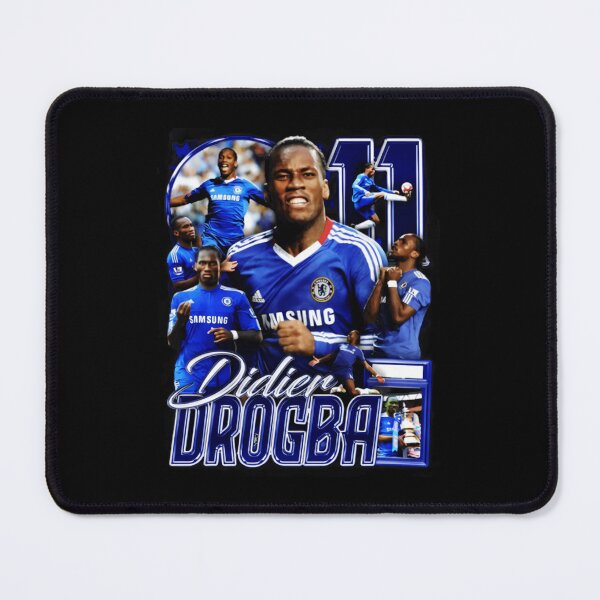 Item preview, Didier Drogba Vintage Collage Chelsea Legend Style designed and sold by Mickieurkett.