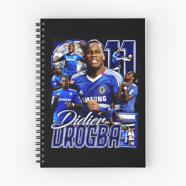 Item preview, Didier Drogba Vintage Collage Chelsea Legend Style designed and sold by Mickieurkett.