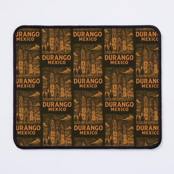 Item preview, Durango Mexico Linocut Style designed and sold by Thistle-TShop.